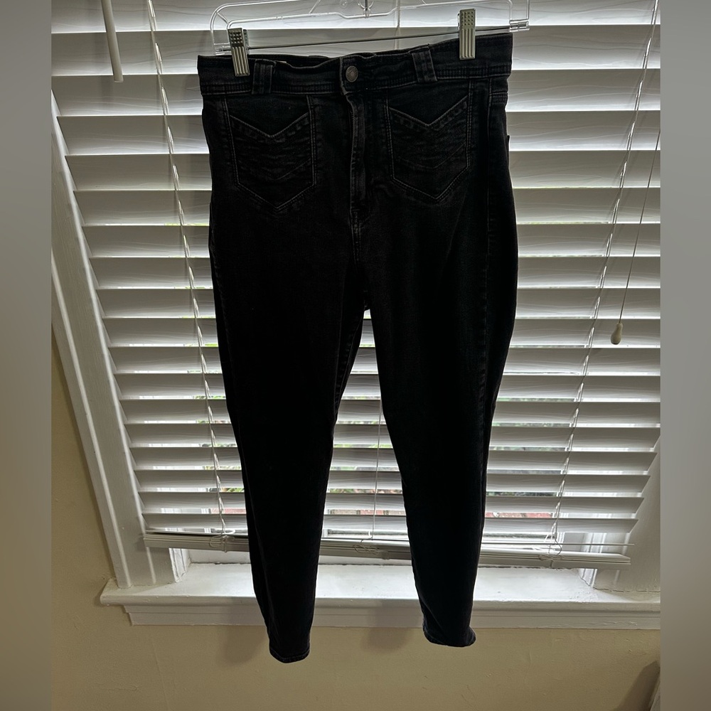 GAP Women's Dark Black Skinny Jeans